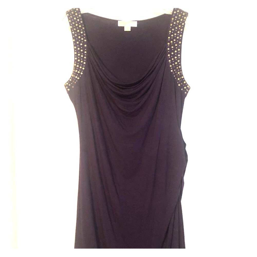 Michael Kors Navy Studded Tank Dress - Sz L